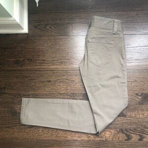 American Rag light colored army green ankle skinny pants